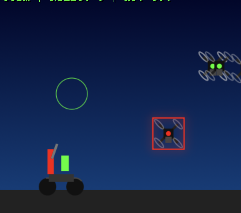 Moto Drone Gunner